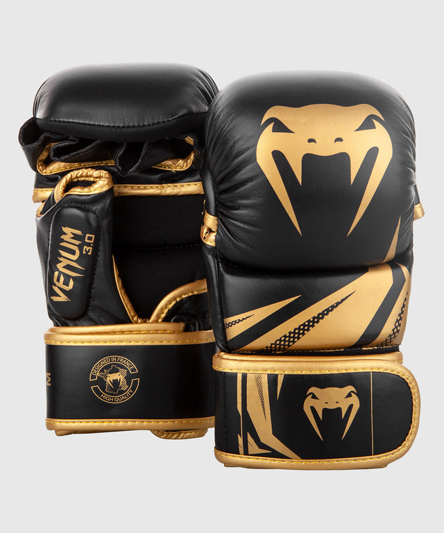 Rękawice MMA sparingowe Venum Challenger 3.0 – Czarne/Złote