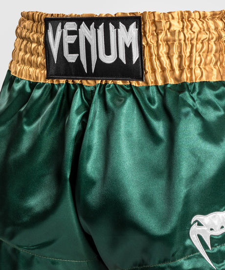 Venum Kickboks Broekje Classic 2.0 - Groen/Goud/Wit