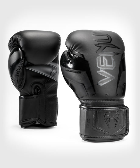 Venum Bokshandschoenen Elite Evo - Zwart/Zwart