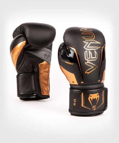 Venum Boxing gloves Elite Evo - Black/Bronze