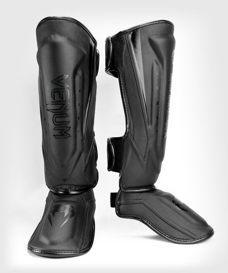 Venum Shin guards Elite Evo – Black/Black