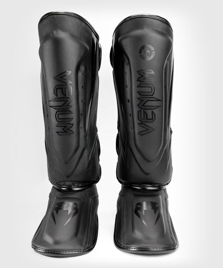 Venum Shin guards Elite Evo – Black/Black