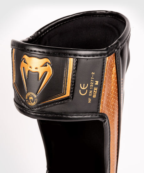 Venum Shin guards Kickboxing Elite Evo – Black/Bronze