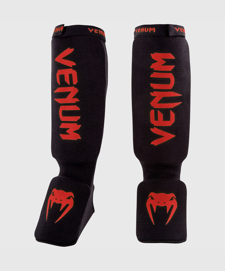 Venum Shin guards Kickboxing Kontact – Black/Red