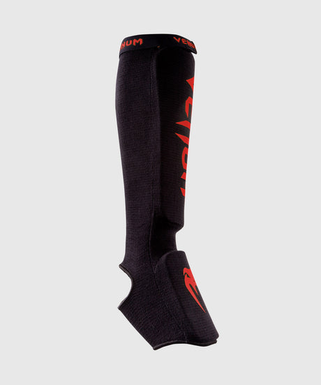 Venum Shin guards Kickboxing Kontact – Black/Red