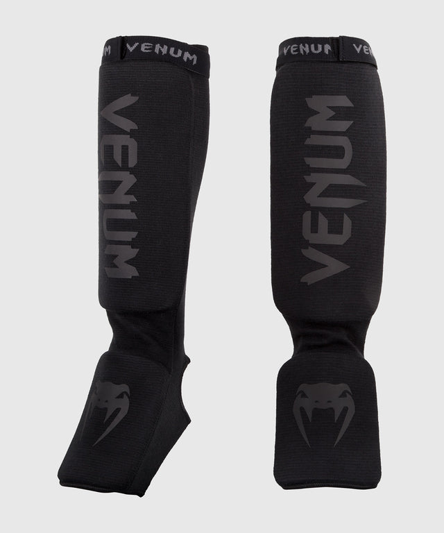 Venum Benskydd Kickboxning Kontact – Svart/Svart