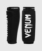 Paratibie Kickboxing Venum Kontact senza piede - Nero/Bianco