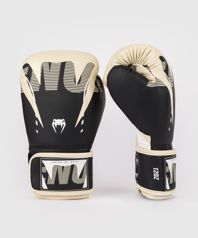 Venum Adrenaline Boxing Gloves - Black/Ivory