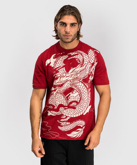 Venum T-shirt Dragon's Flight - Rød/Creme Hvid