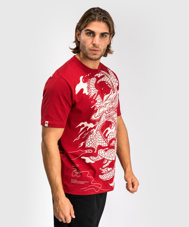 Venum T-shirt Dragon's Flight - Rød/Creme Hvid