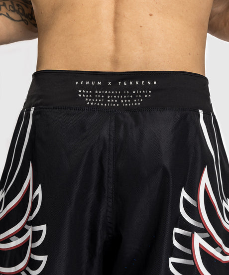 MMA trenky Venum x TEKKEN 8 – Jin Kazama – Modré/Černé/Bílé