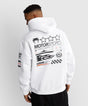 Sweat à capuche Venum Motorsport – Blanc