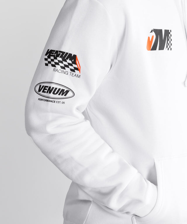 Sweat à capuche Venum Motorsport – Blanc