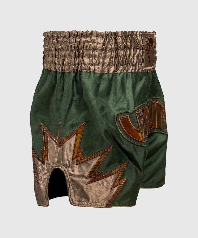 Venum Kickboxing Shorts Inferno - Khaki Green/Bronze