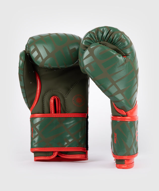 Dziecięce rękawice bokserskie Venum Contender 1.5 XT – Khaki/Pomarańczowy