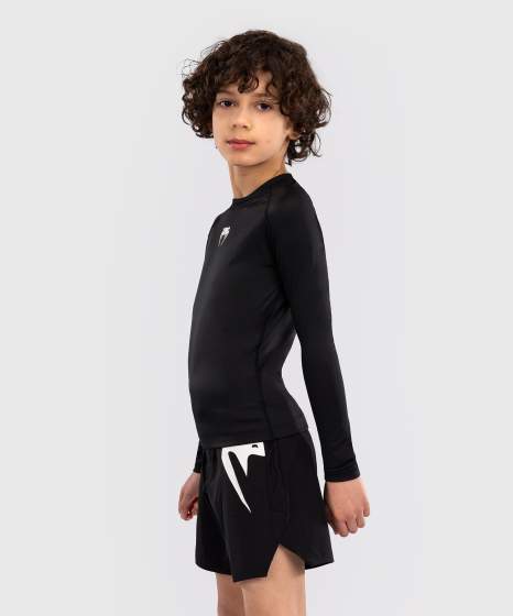 Rashguard Venum Contender Długie Rękawy Dziecięce – Czarny
