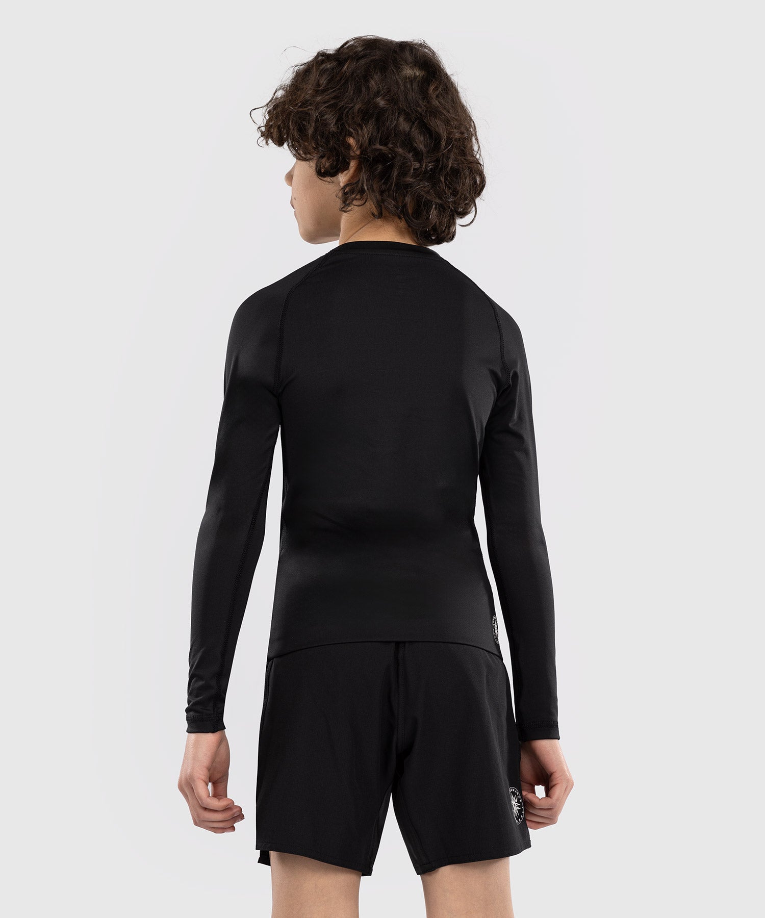 Rashguard Venum Contender Długie Rękawy Dziecięce – Czarny