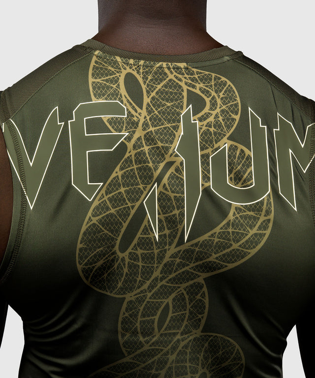 Rashguard bez rękawów Venum Serpenti – Khaki