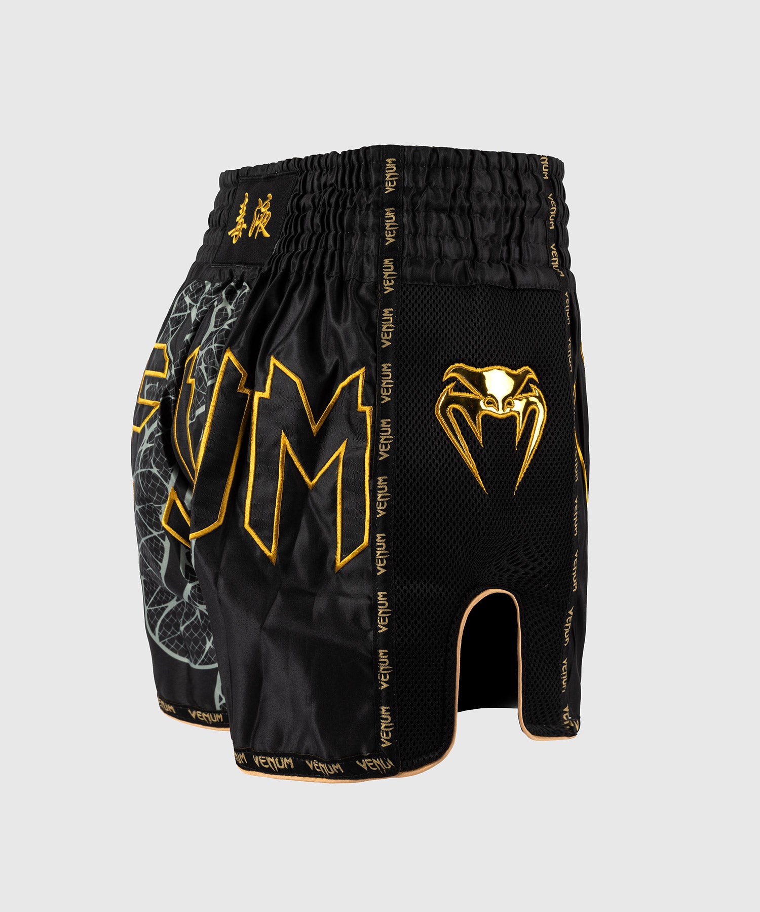 Venum Muay Thai Shorts Serpenti - Black