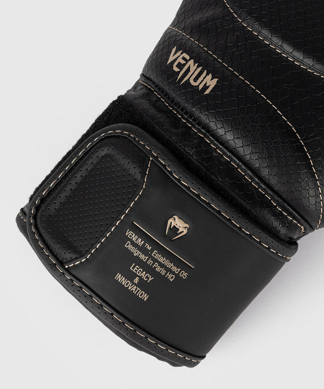 Venum Boxing Gloves Impact Evo Scales - Black
