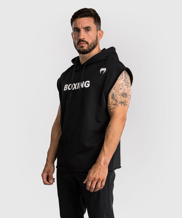 Venum Hoodie Sleeveless VT Boxing - Black/White