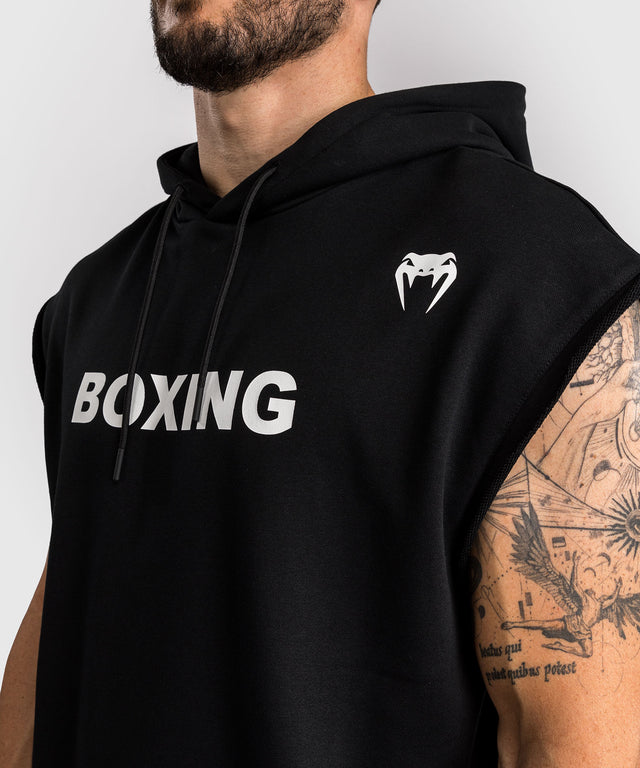 Venum Hoodie Sleeveless VT Boxing - Black/White