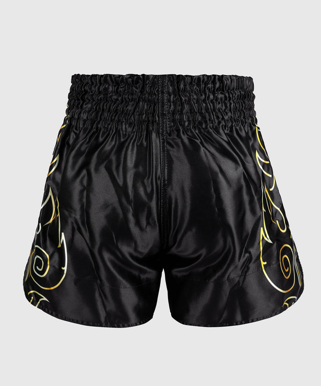 Venum Muay Thai Shorts VTC Flames - Black/Gold