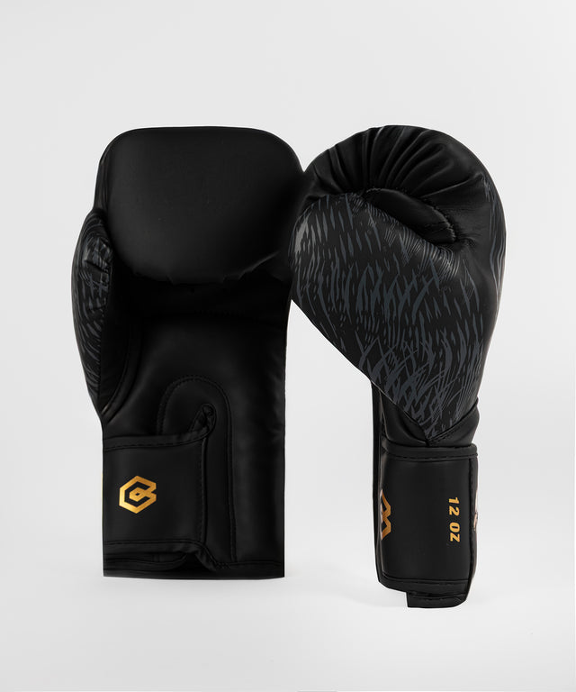Venum x Chimaev Boxing Gloves - Black/Gold
