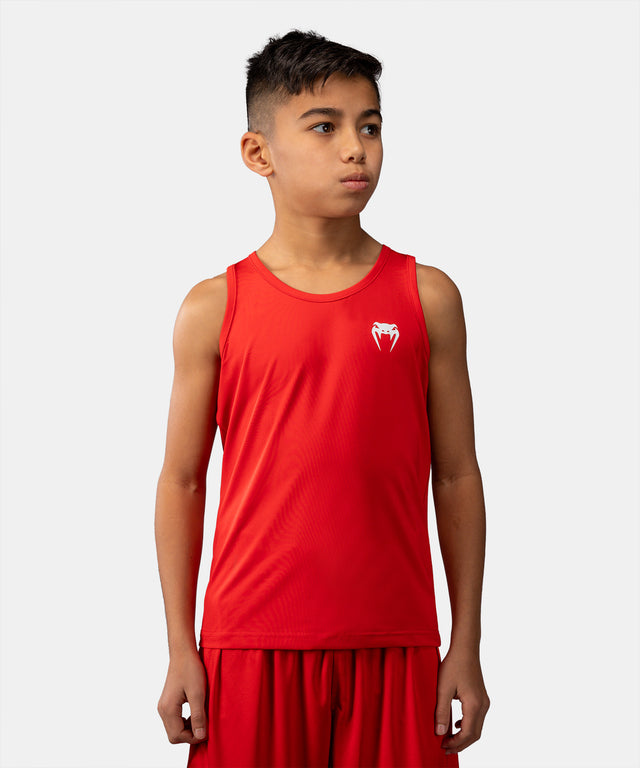 Venum Contender Youth Tanktop Rood - vooraanzicht
