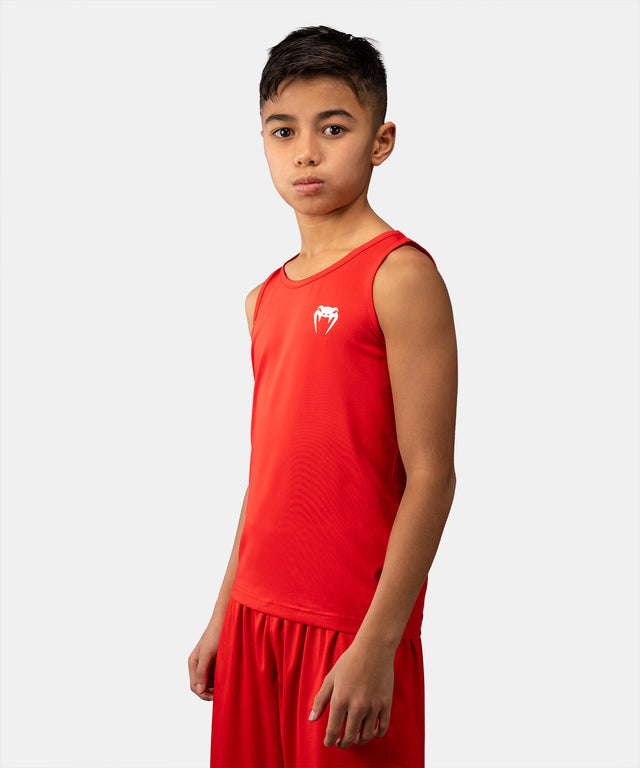 Venum Contender Youth Tanktop Rood - zijaanzicht