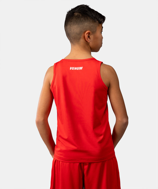 Venum Contender Youth Tanktop Rood - achteraanzicht