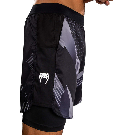 Venum Kompressionsshorts No-Gi 6.0 No-Gi Trainingsshorts – Schwarz/Weiß