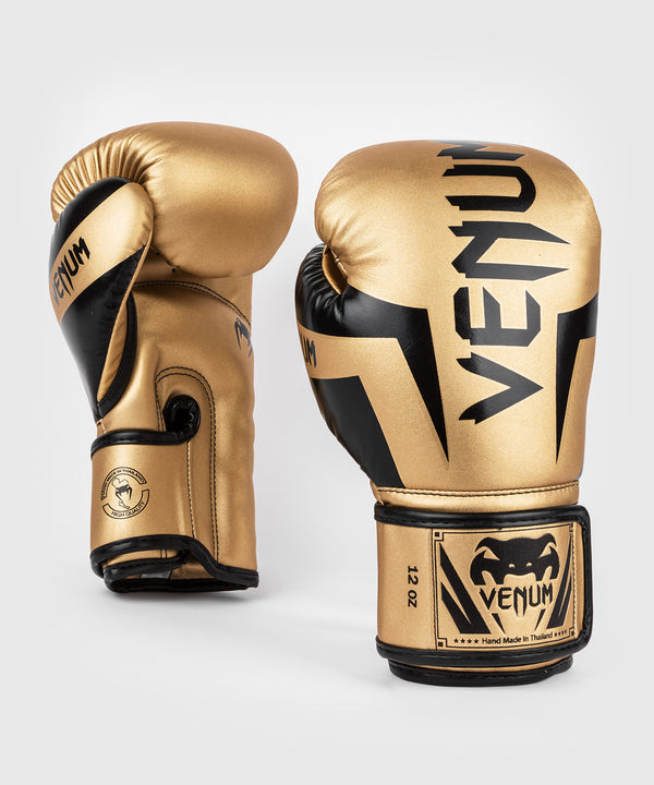 Guantes de boxeo Venum Elite – Oro/Negro