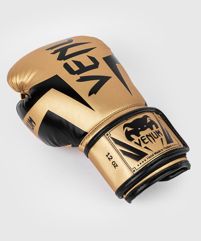 Venum Elite Boxing gloves – Gold/Black