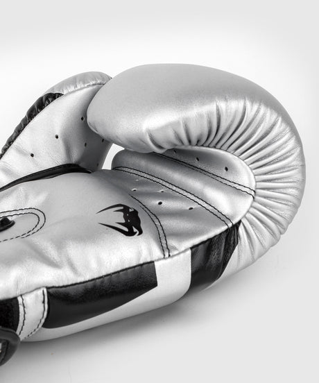 Venum Bokshandschoenen Elite - Zilver/Zwart