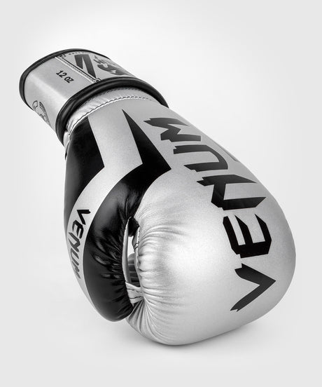 Venum Bokshandschoenen Elite - Zilver/Zwart