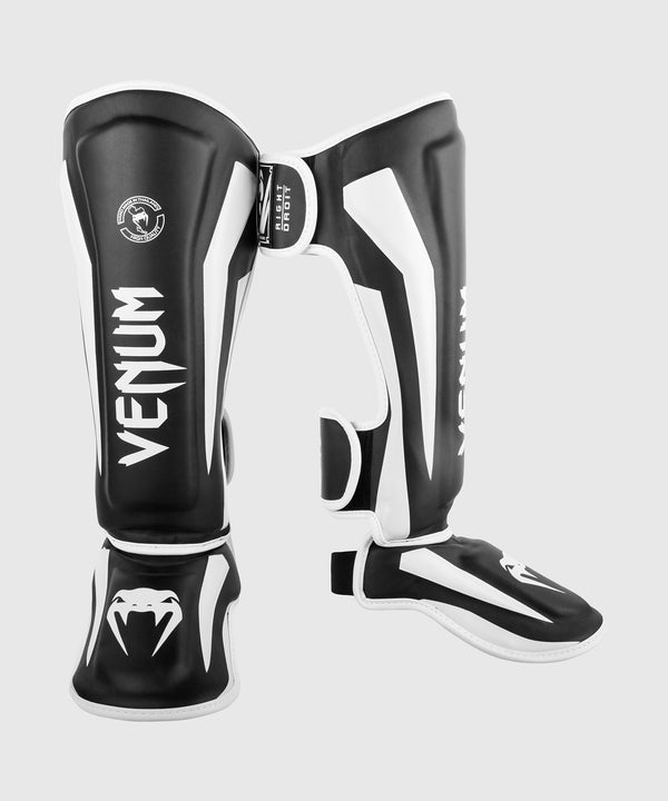 Tibiere Venum Elite – Negru/Alb