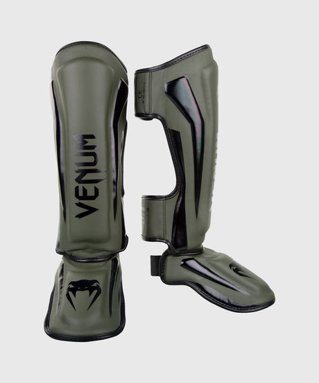 Venum Shin guards Elite – Green/Black
