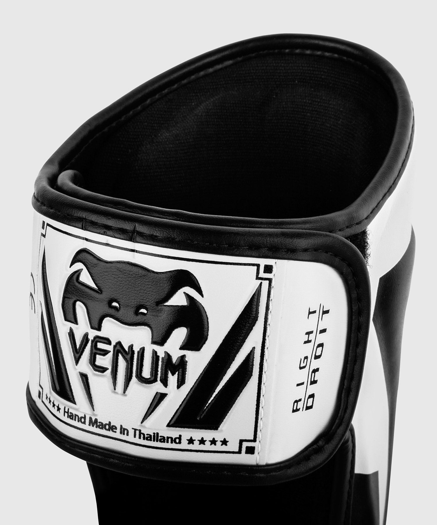 Venum Shin guards Elite – White/Black