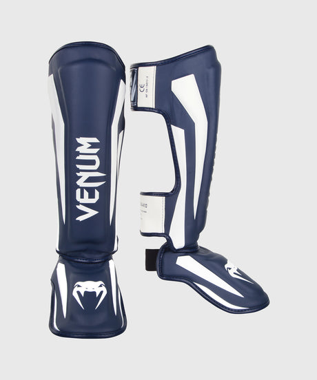 Venum Shin guards Elite – Navy/White