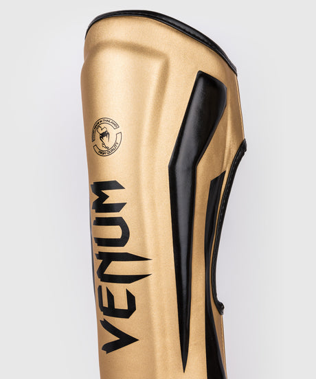 Venum Schienbeinschoner Kickboxen Elite – Gold/Schwarz