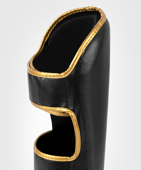 Venum Shin guards Kickboxing Challenger – Black/Gold