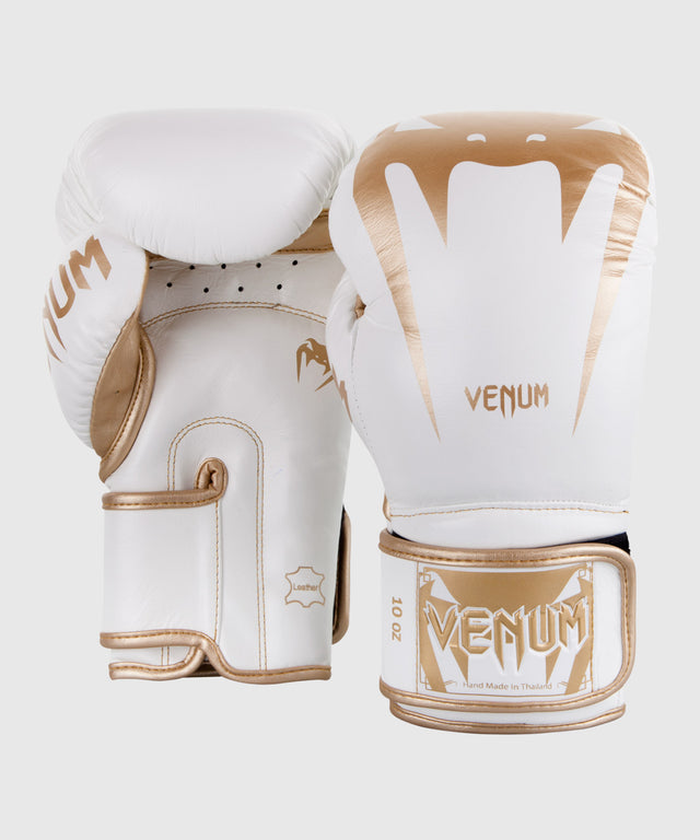 Luvas de boxe Venum Giant 3.0 – Branco/Ouro