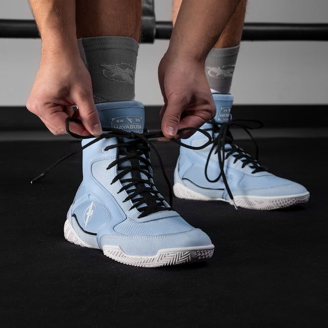Hayabusa Boksschoenen Pro - Pastel Blauw