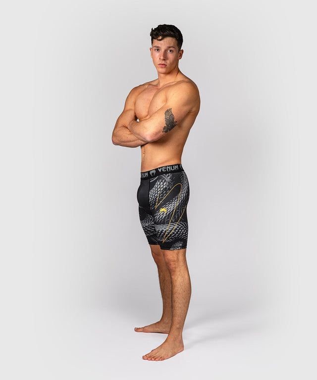 Venum Compressie Shorts Matupa - Zwart/Grijs/Goud