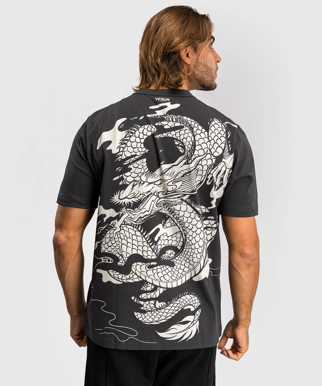 Venum Dragon's Flight T-shirt - Gray/Cream White