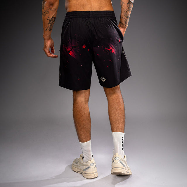 Venum Trainingsshorts x Jujutsu Kaisen Itadori - Zwart/Rood