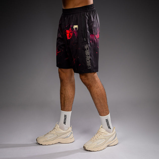 Venum Trainingsshorts x Jujutsu Kaisen Itadori - Zwart/Rood