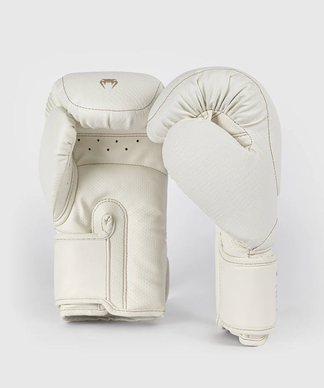 Venum Bokshandschoenen Impact Evo Scales - Ivoor Wit