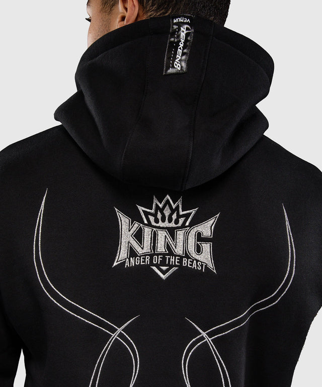 Bluza z kapturem Venum x TEKKEN 8 King – Czarna/Żółta